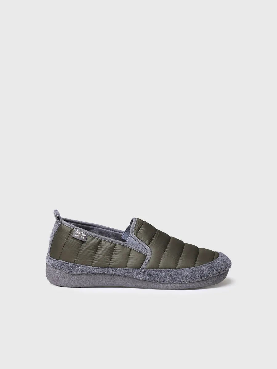 zapatillas de casa hombre - Slipper para hombre en tejido acolchado | NED-TK  - Toni Pons  