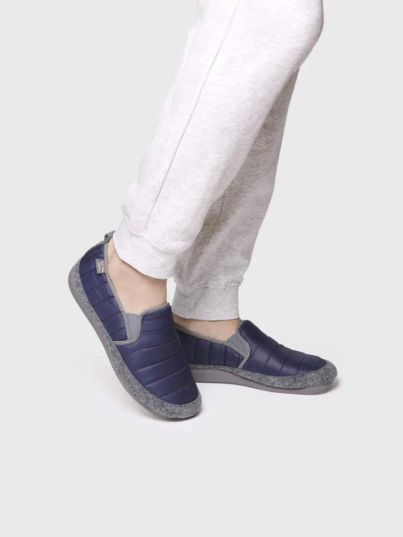 zapatillas de casa hombre - Slipper para hombre en tejido acolchado | NED-TK  - Toni Pons  