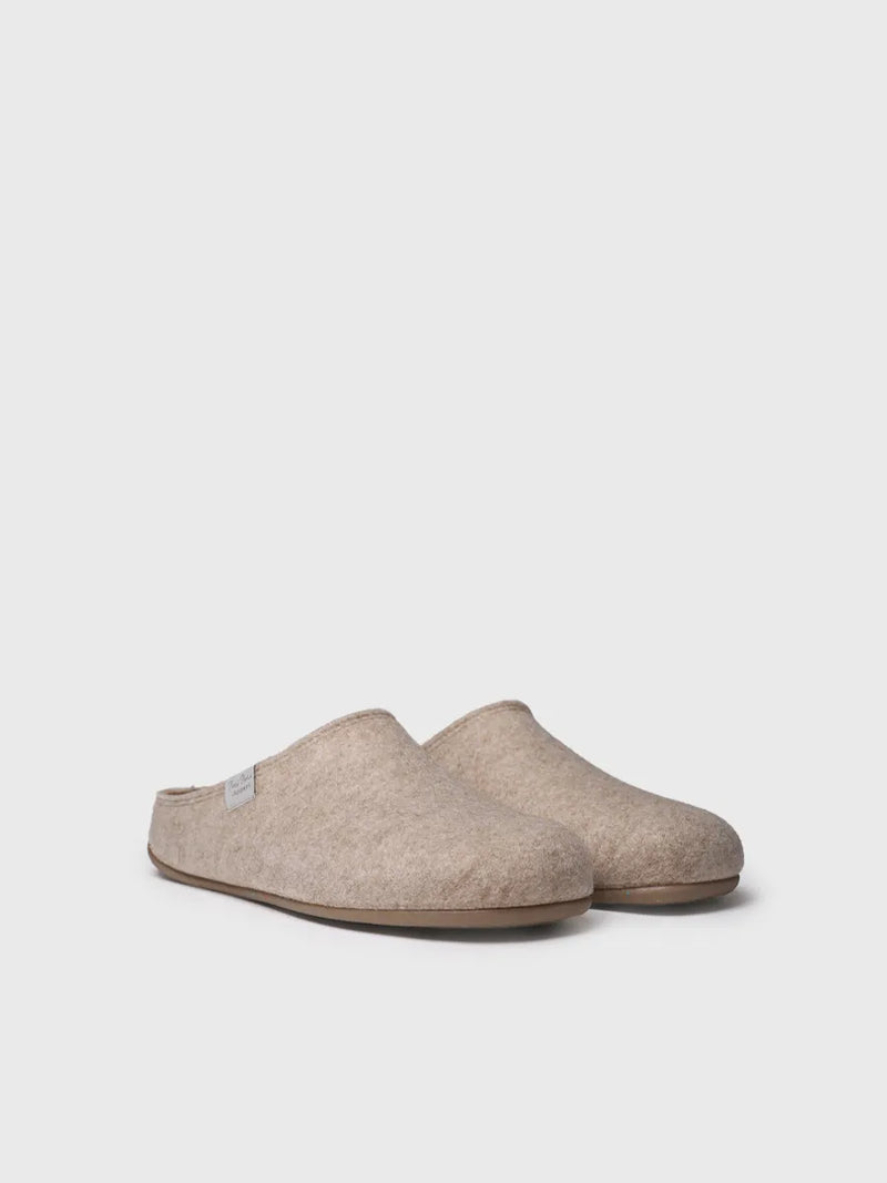 zapatillas de casa hombre - Zapatilla de casa tipo zueco para hombre en fieltro reciclado | NEO-FR  - Toni Pons  