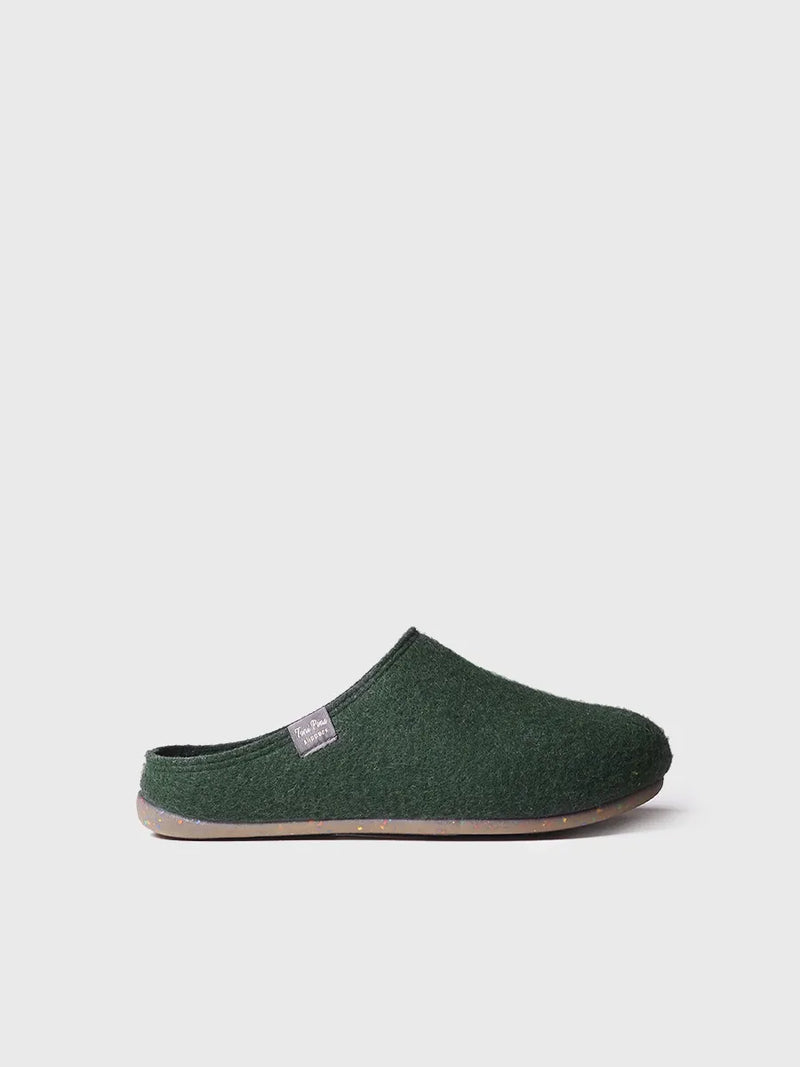 zapatillas de casa hombre - Zapatilla de casa tipo zueco para hombre en fieltro reciclado | NEO-FR  - Toni Pons  
