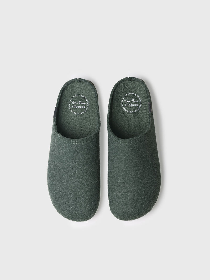 zapatillas de casa hombre - Zapatilla de casa tipo zueco para hombre en fieltro reciclado | NEO-FR  - Toni Pons  