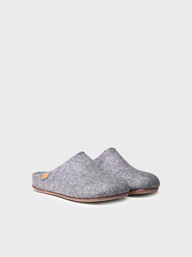 zapatillas de casa hombre - Zapatilla de casa tipo zueco para hombre en fieltro reciclado | NEO-FR  - Toni Pons  