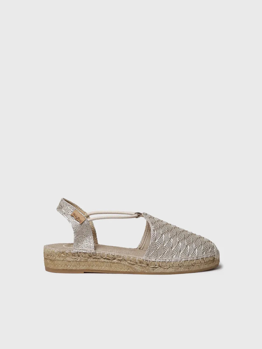  - Alpargata plana brillante de mujer con elásticos | NEREA-CG  - Toni Pons  