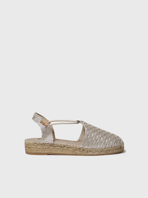  - Alpargata plana brillante de mujer con elásticos | NEREA-CG  - Toni Pons  