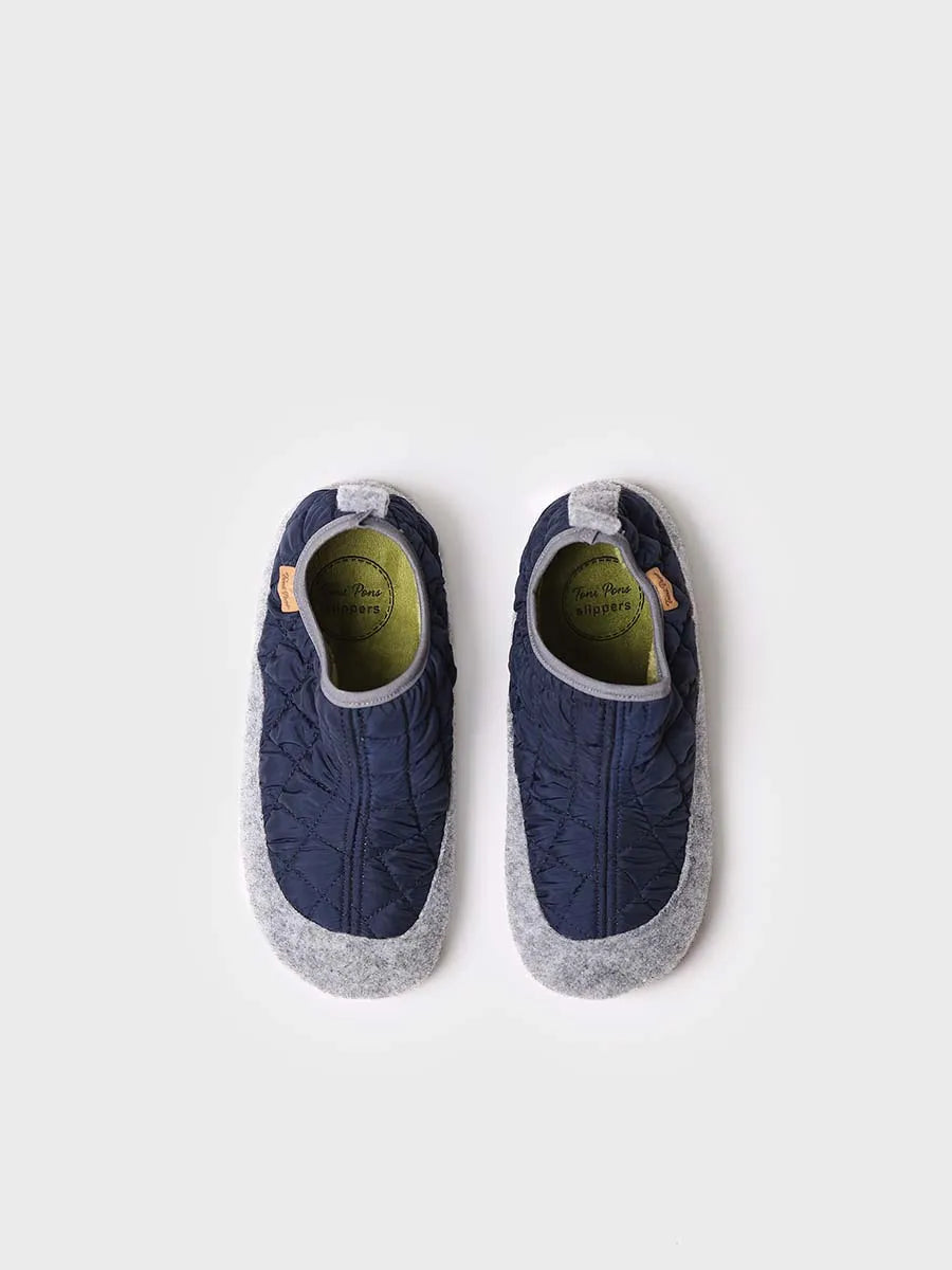 Zapatillas de casa hombre - Zapatilla para hombre en tejido acolchado | NICK-UM  - Toni Pons  