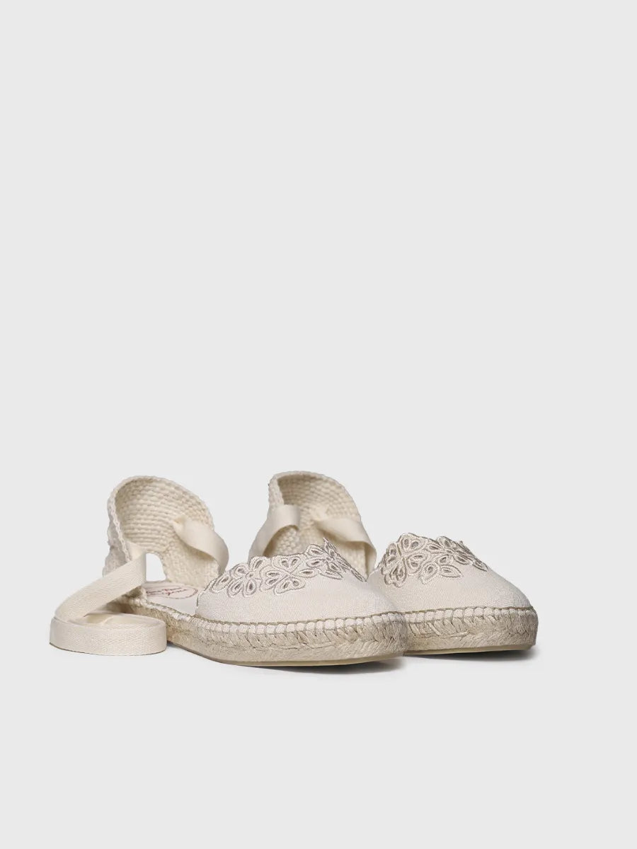  - Alpargata plana de mujer con cintas | NIDIA  - Toni Pons  