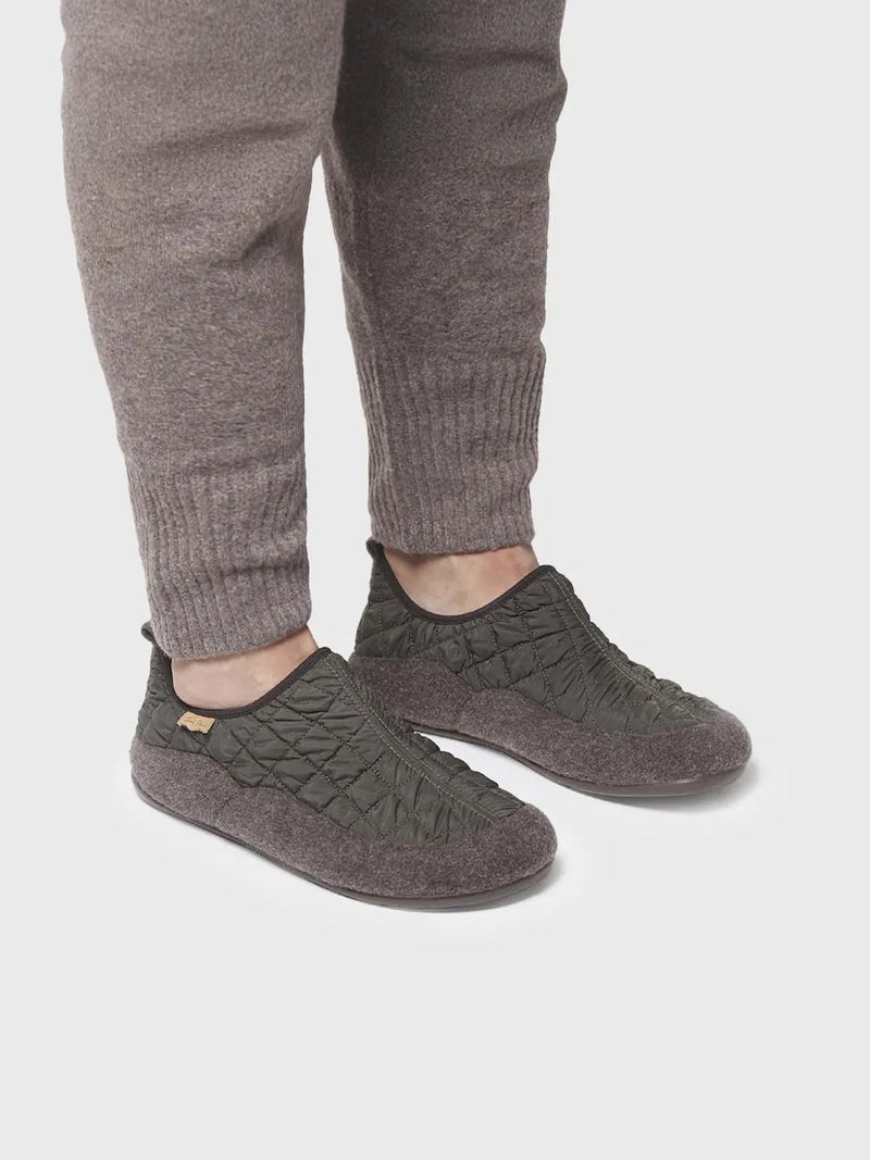 zapatillas de casa hombre - Slippers para hombre en fieltro y tejido acolchado | NIL-UM  - Toni Pons  