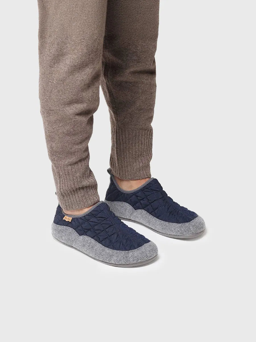 Slippers para hombre en fieltro y tejido acolchado | NIL-UM