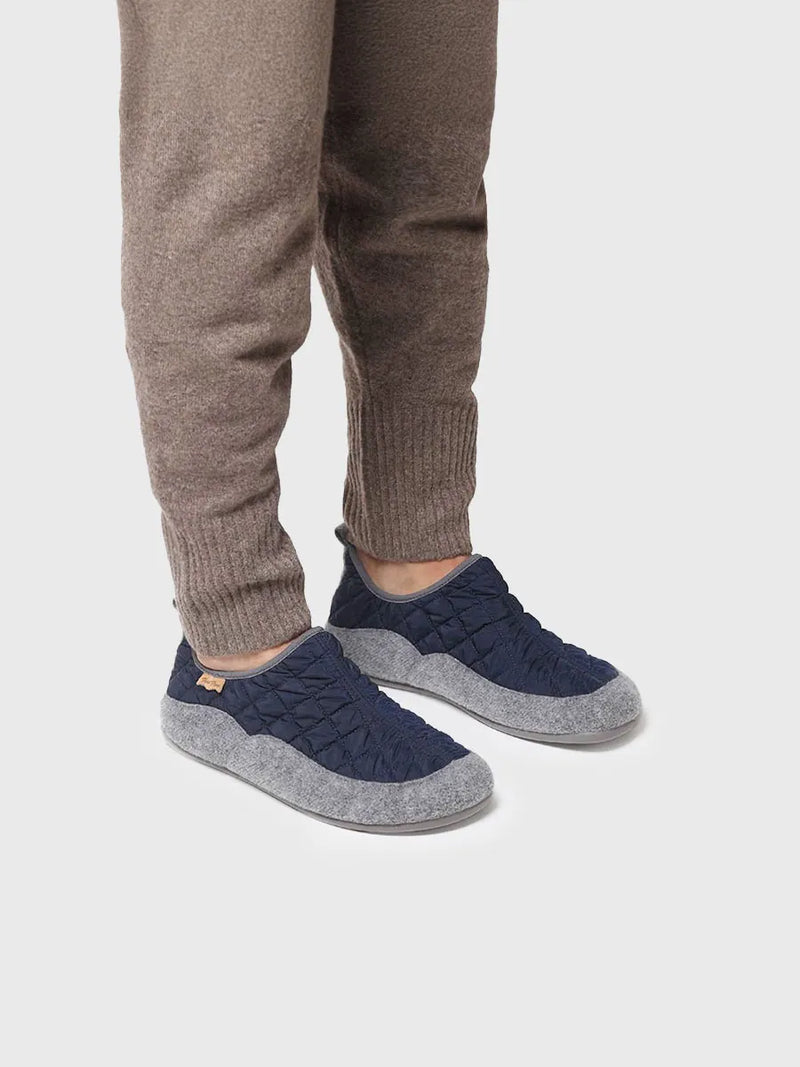 zapatillas de casa hombre - Slippers para hombre en fieltro y tejido acolchado | NIL-UM  - Toni Pons  