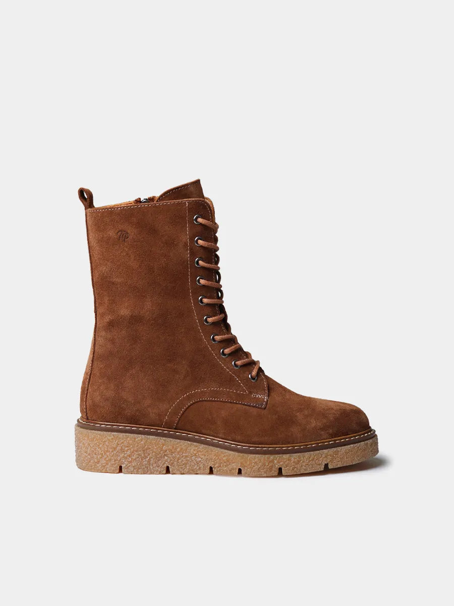 Botines mujer - Botín de mujer en serraje con cordones | NIMES-SY  - Toni Pons  