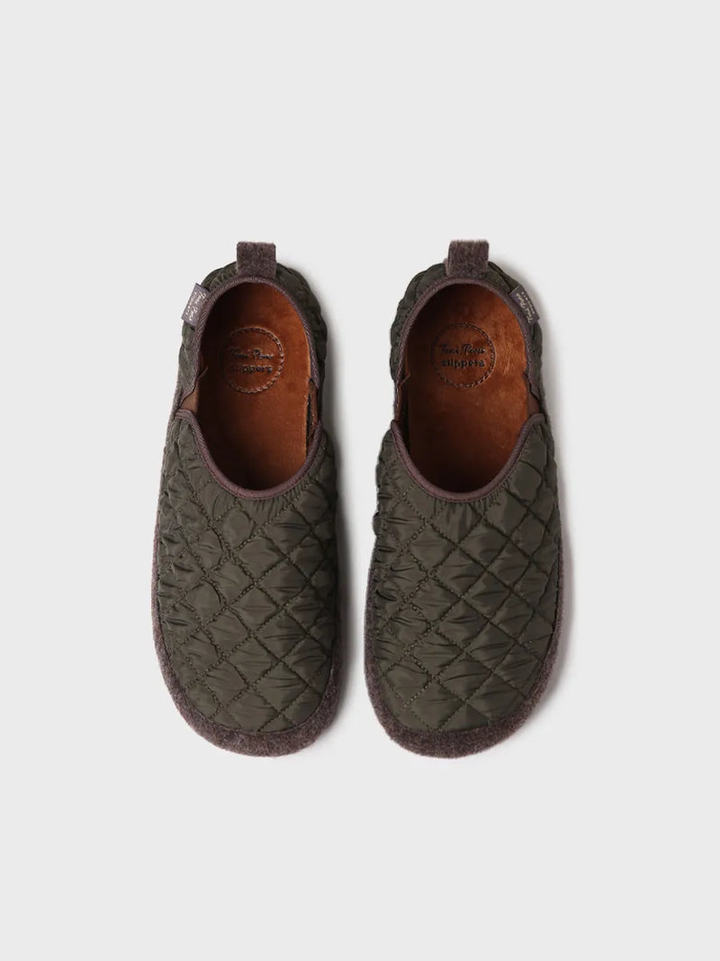 zapatillas de casa hombre - Slippers para hombre en tejido acolchado | NINO-UM  - Toni Pons  