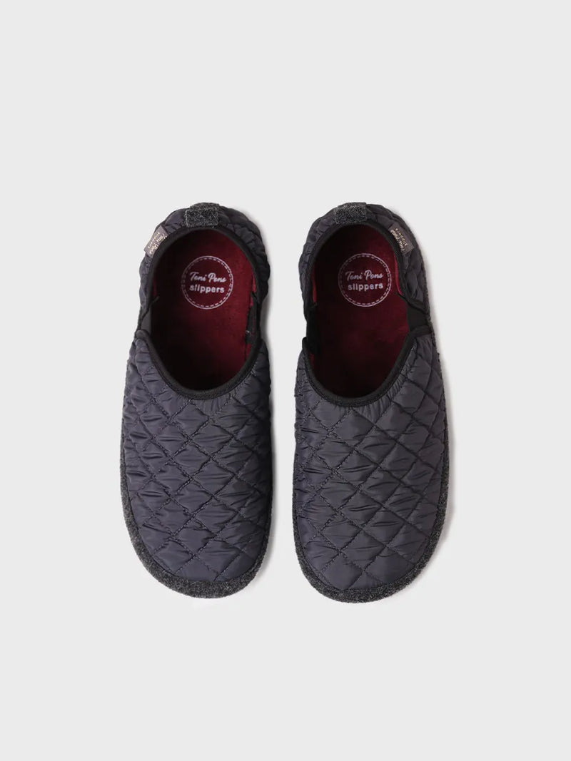 zapatillas de casa hombre - Slippers para hombre en tejido acolchado | NINO-UM  - Toni Pons  