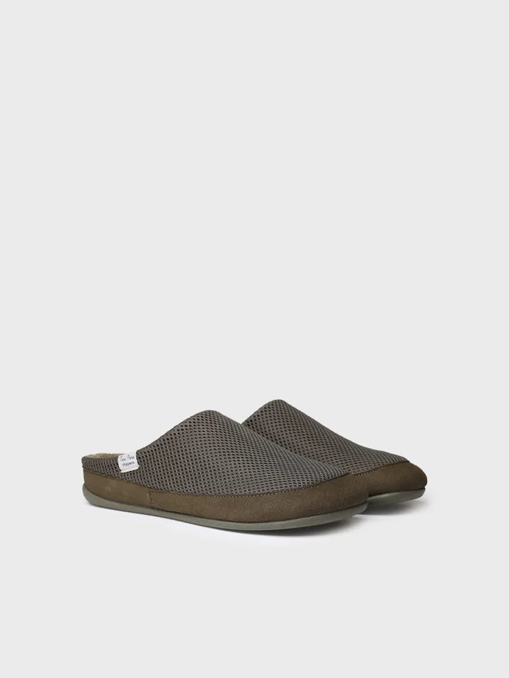 zapatillas de casa hombre - Zapatillas de casa para hombre en tejido de rejilla | NIUE-GC  - Toni Pons  