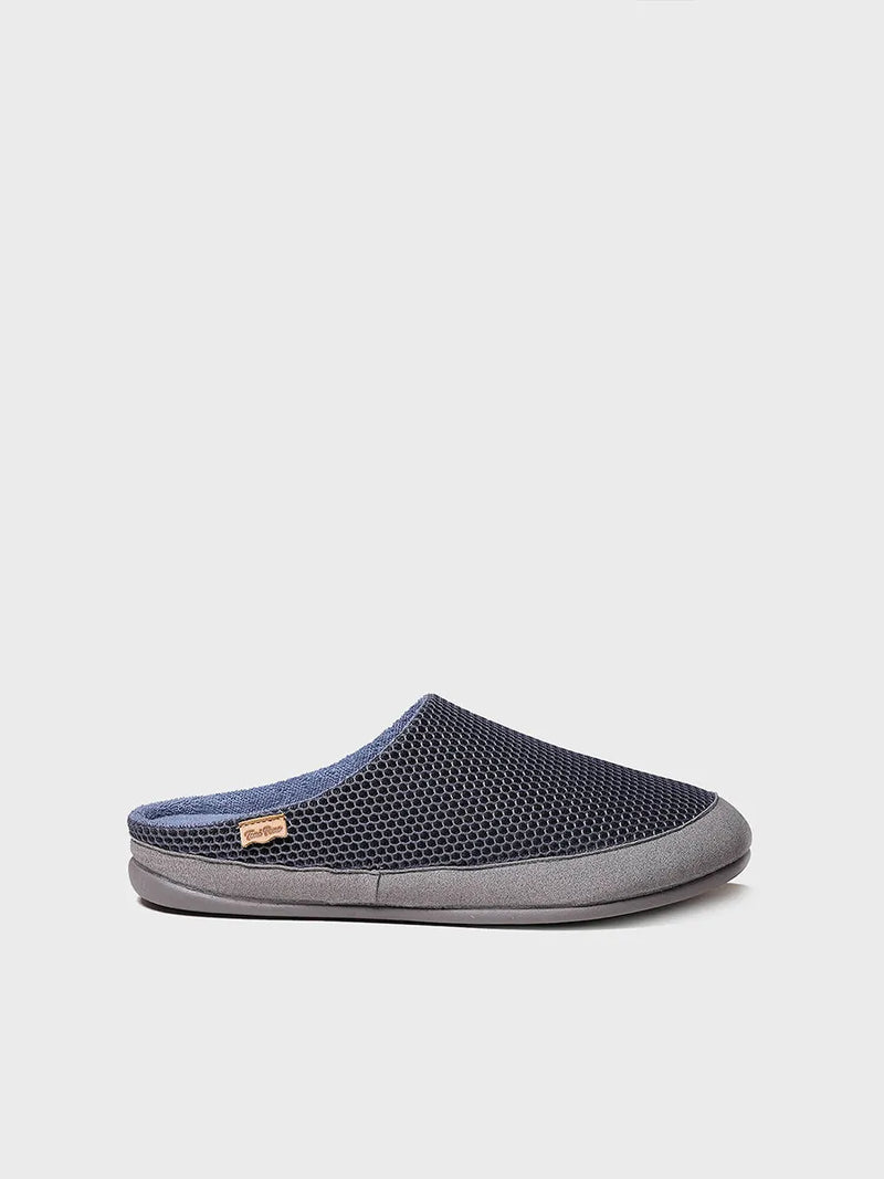 zapatillas de casa hombre - Zapatillas de casa para hombre en tejido de rejilla | NIUE-GC  - Toni Pons  