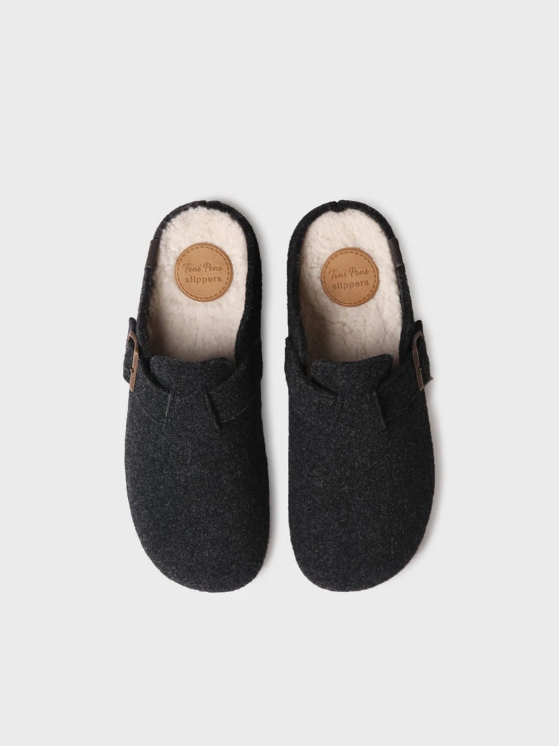 Zapatillas de casa hombre - Zapatilla tipo zueco para hombre en fieltro | NORTON-FP  - Toni Pons  