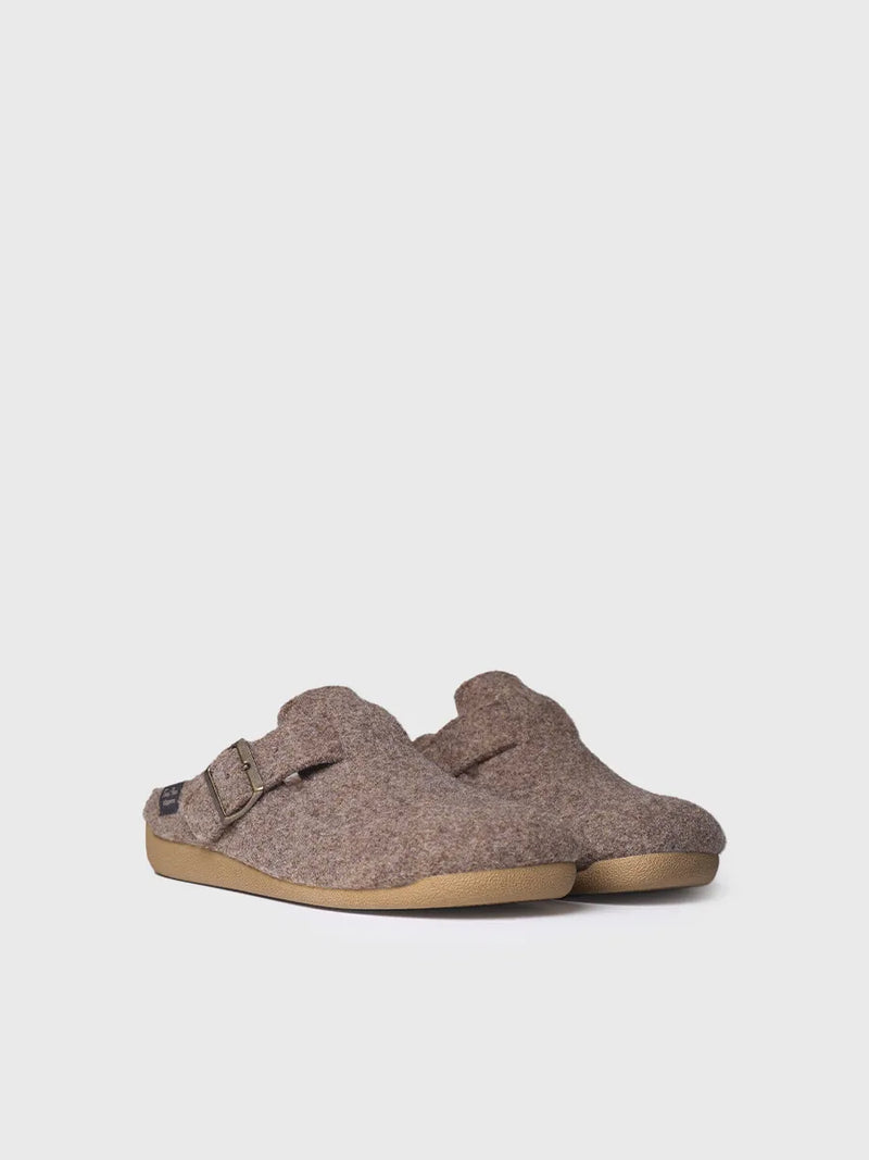 zapatillas de casa hombre - Zapatilla tipo zueco para hombre en fieltro | NORTON-FP  - Toni Pons  