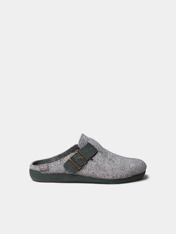 Zapatillas de casa hombre - Zapatilla tipo zueco para hombre en fieltro reciclado | NORTON-FR  - Toni Pons  
