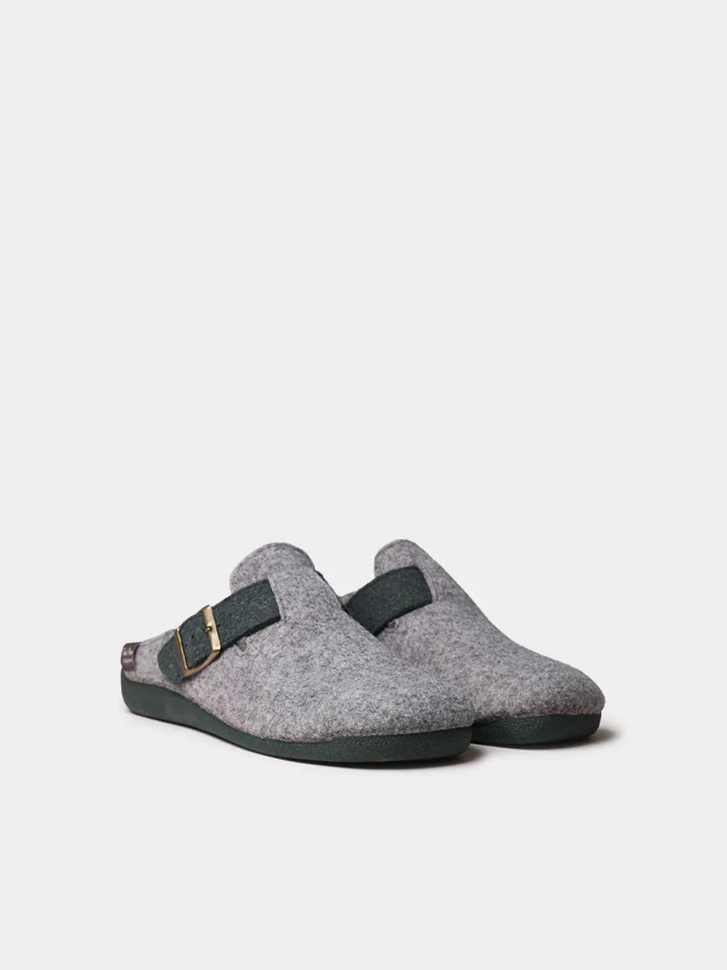 Zapatillas de casa hombre - Zapatilla tipo zueco para hombre en fieltro reciclado | NORTON-FR  - Toni Pons  