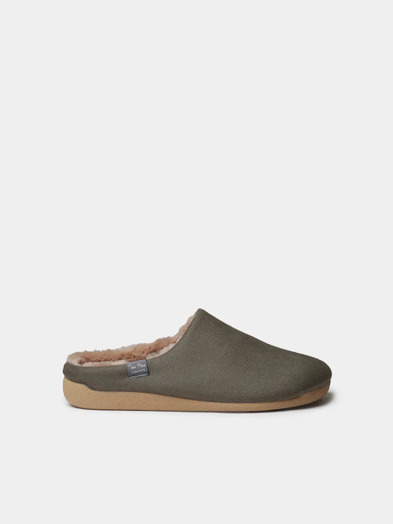 Zapatillas de casa hombre - Slippers abiertas para hombre en tejido | NOTI-BD  - Toni Pons  