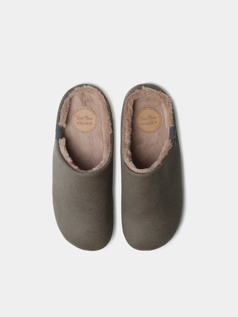 Zapatillas de casa hombre - Slippers abiertas para hombre en tejido | NOTI-BD  - Toni Pons  