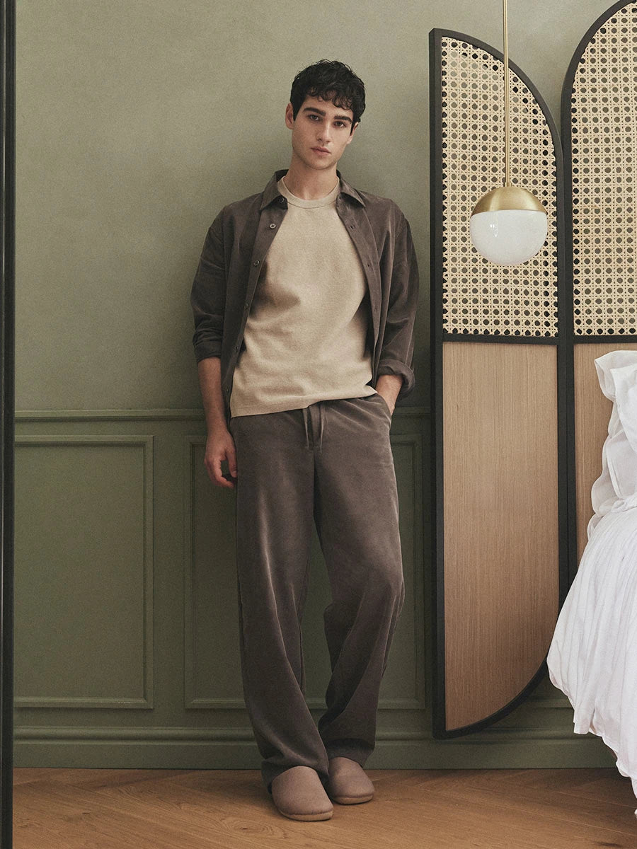 Open fabric slippers for men | NOTI-BD