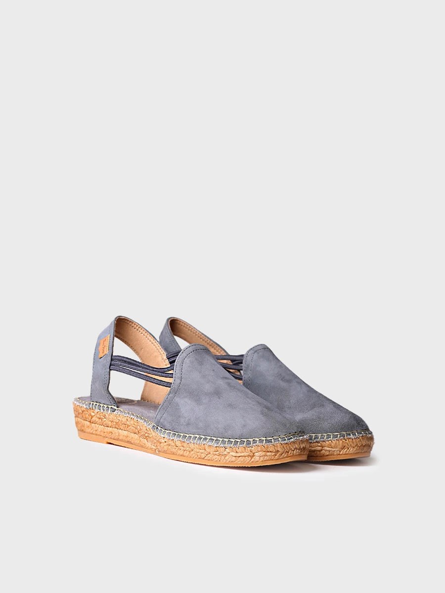  - Alpargata de mujer con cuña y tiras elásticas | NURIA  - Toni Pons  