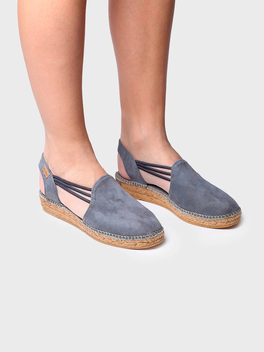  - Alpargata de mujer con cuña y tiras elásticas | NURIA  - Toni Pons  