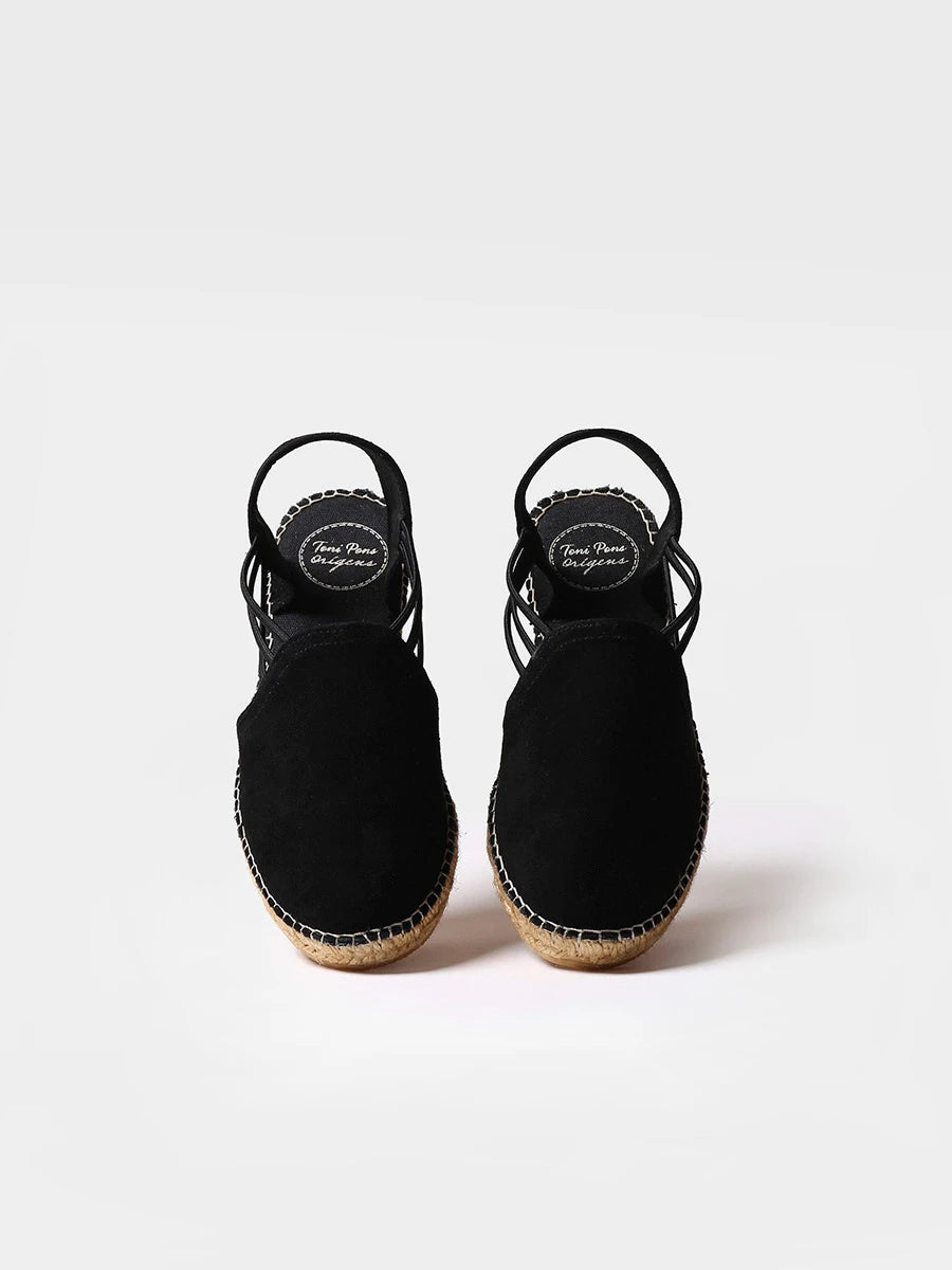  - Alpargata de mujer con cuña y tiras elásticas | NURIA  - Toni Pons  