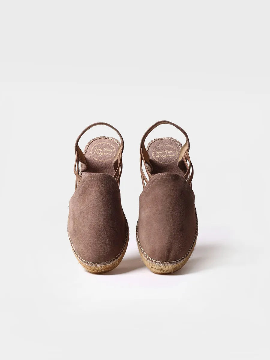  - Alpargata de mujer con cuña y tiras elásticas | NURIA  - Toni Pons  