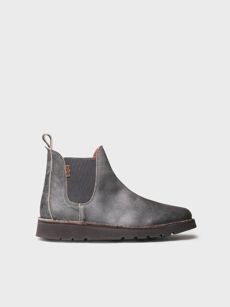 Botines hombre - Botín de piel con elásticos laterales para hombre | OCTAVI  - Toni Pons  