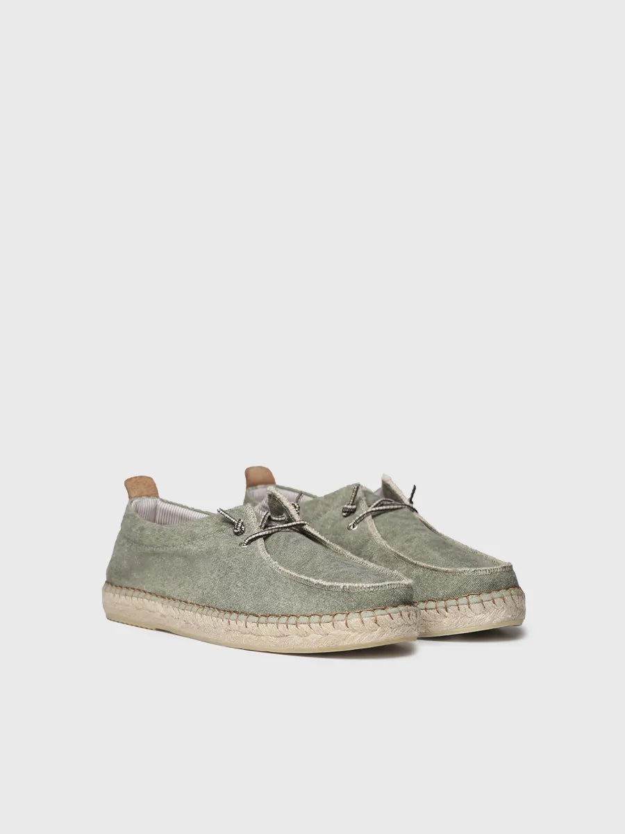  - Alpargata de hombre en tejido con cordones | ODIN  - Toni Pons  