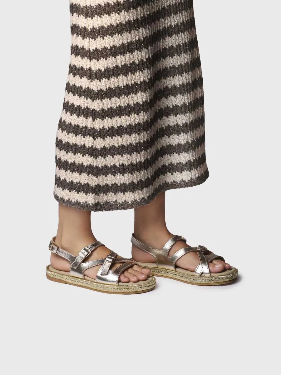  - Sandalia de mujer en piel con tiras finas | OMARA  - Toni Pons  