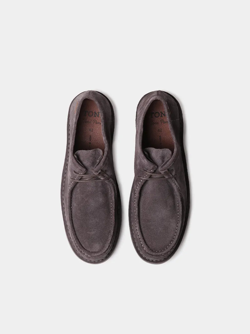 Zapatos con cordones hombre - Zapato en serraje con cordones para hombre | ORLANDO-SY  - Toni Pons  