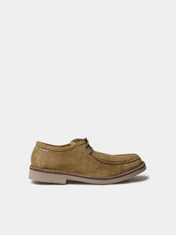 Zapatos con cordones hombre - Zapato en serraje con cordones para hombre | ORLANDO-SY  - Toni Pons  