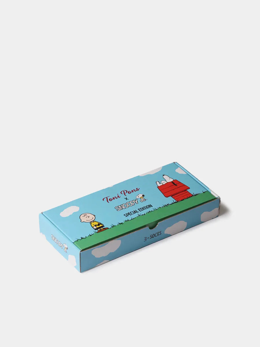 Complementos - Pack de 3 calcetines unisex de Snoopy | PACK-SNOOPY  - Toni Pons  