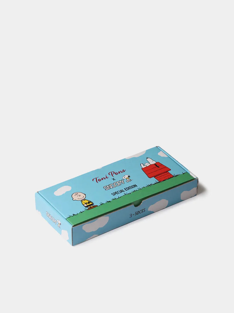 Complementos - Pack de 3 calcetines unisex de Snoopy | PACK-SNOOPY  - Toni Pons  