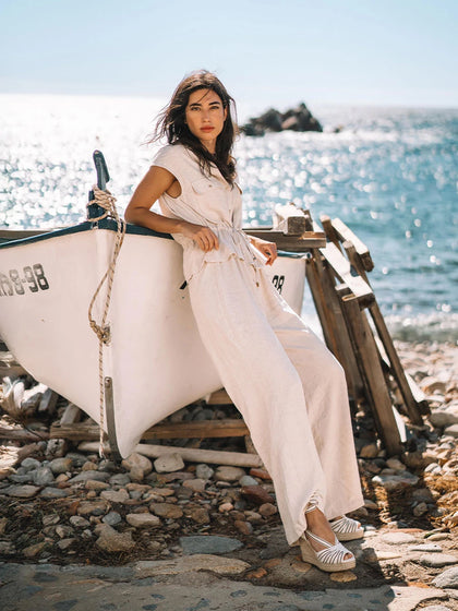  - Alpargata de mujer con cuña alta y cintas | PALS-CC  - Toni Pons  