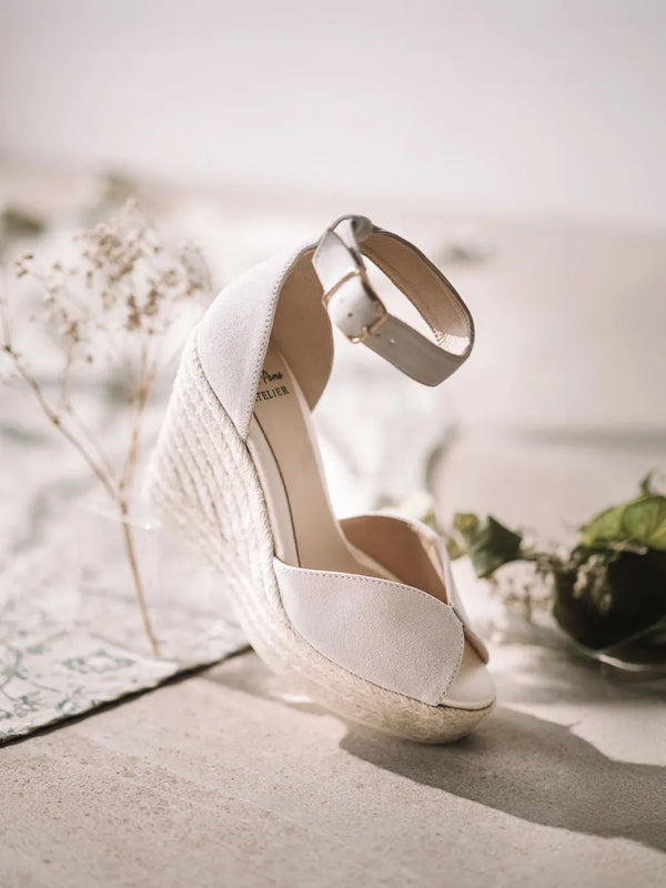 Alpargatas para novia, hechas en España