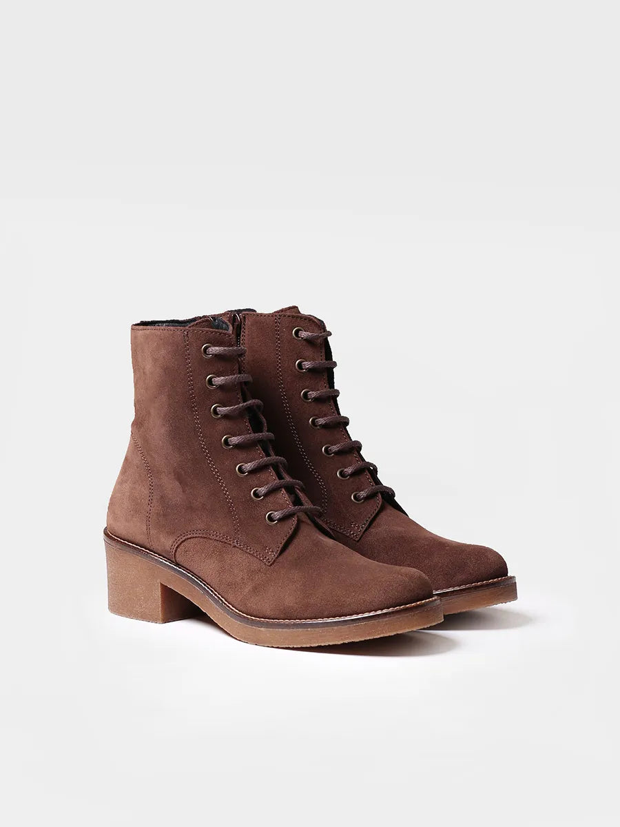 Botines mujer - Botín para mujer hecho en serraje | PAVIA-SY  - Toni Pons  