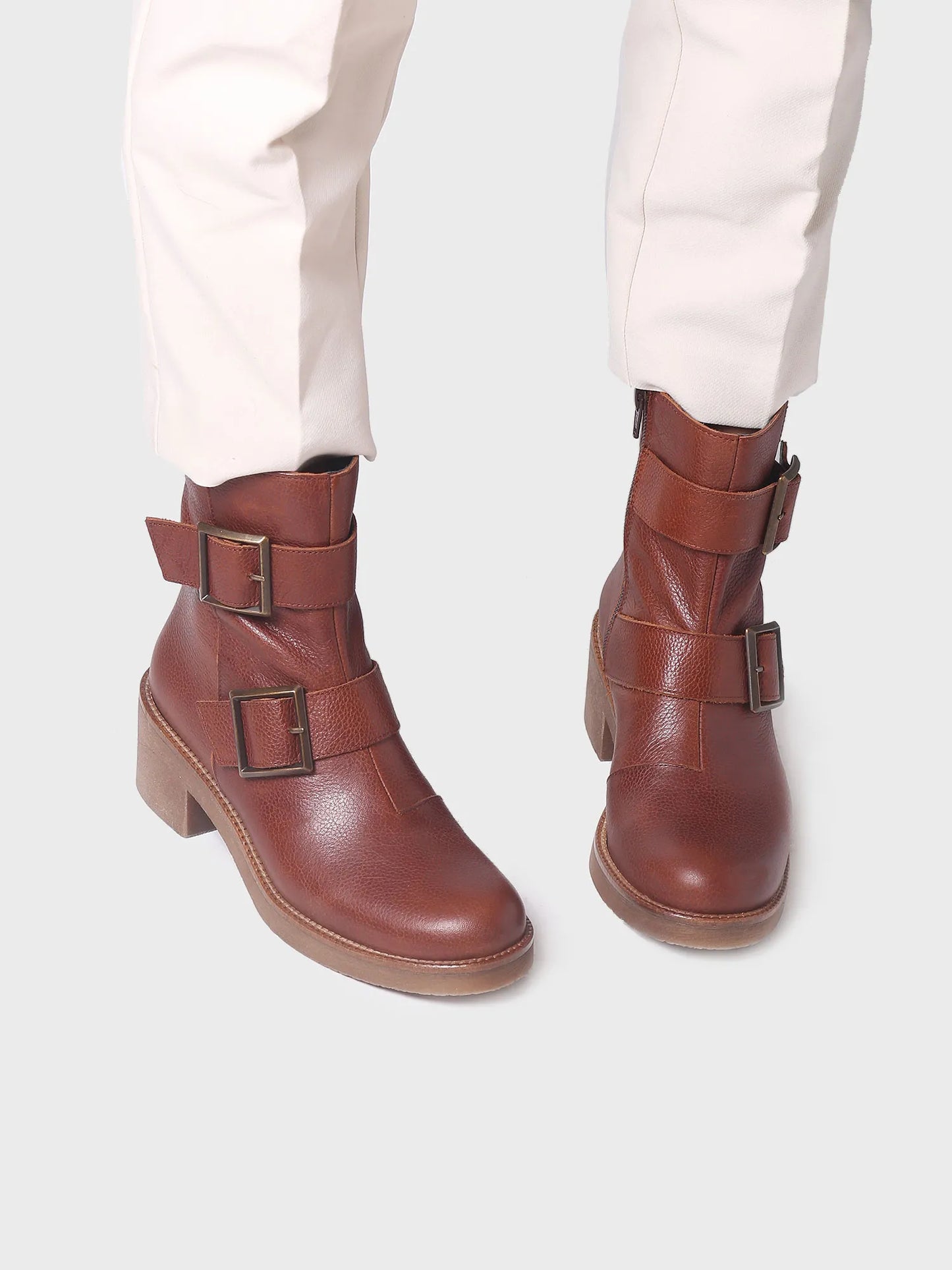 Stivale da donna in pelle