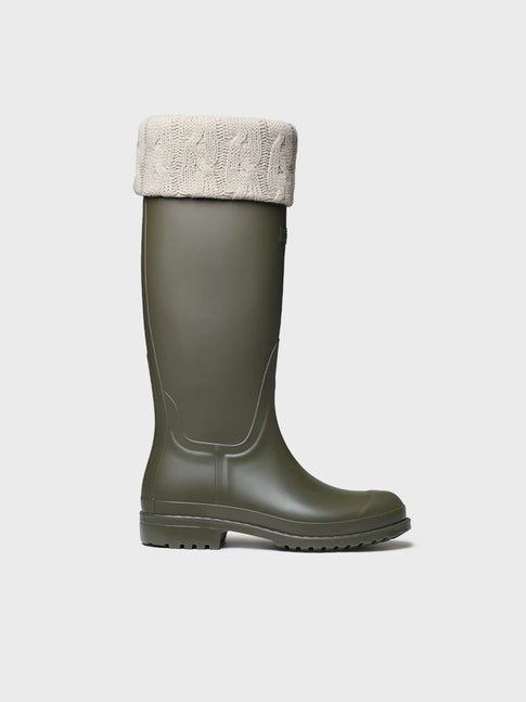 Botines mujer - Bota de agua alta con calcetín de punto para mujer | PUIGMAL  - Toni Pons  
