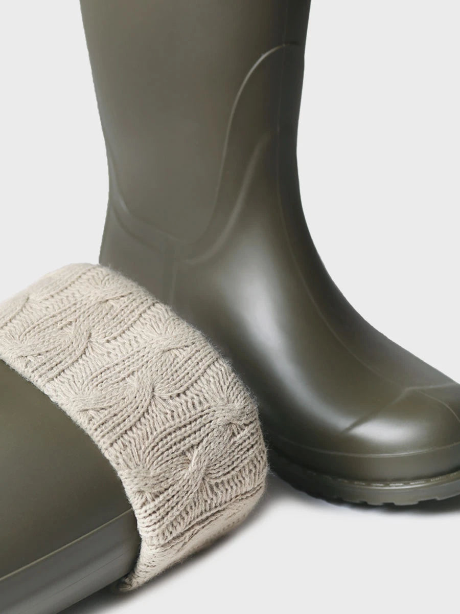 Botines mujer - Bota de agua alta con calcetín de punto para mujer | PUIGMAL  - Toni Pons  