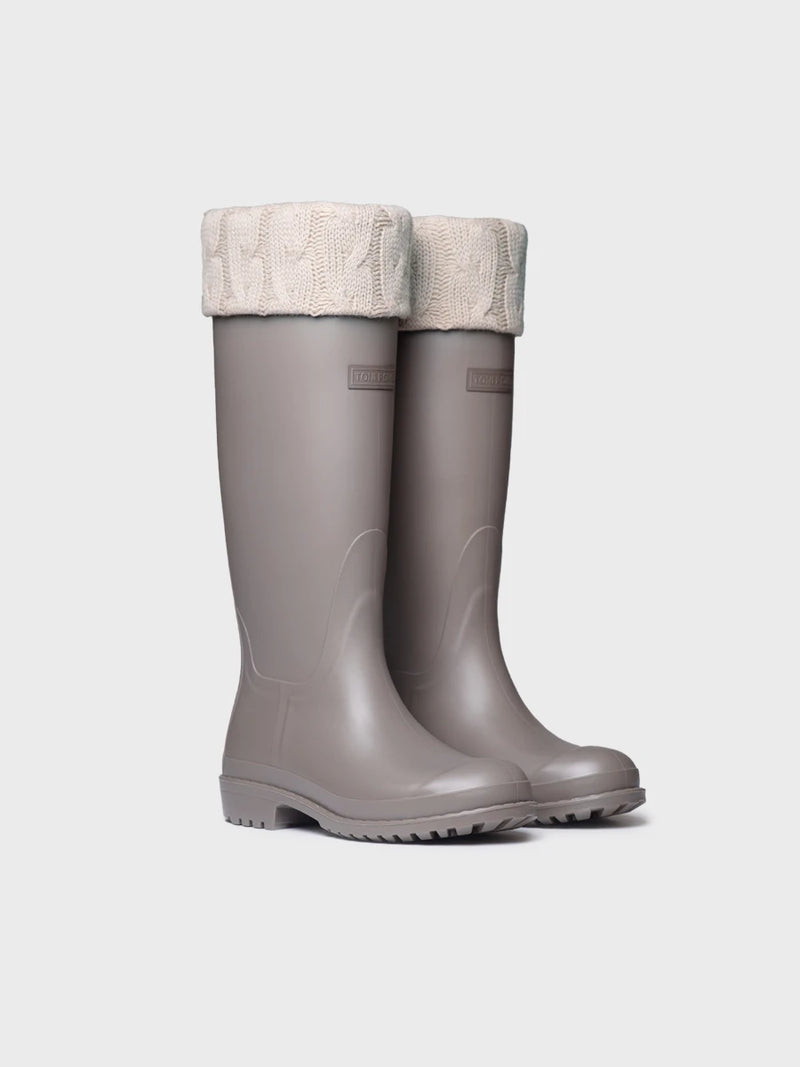 Botines mujer - Bota de agua alta con calcetín de punto para mujer | PUIGMAL  - Toni Pons  
