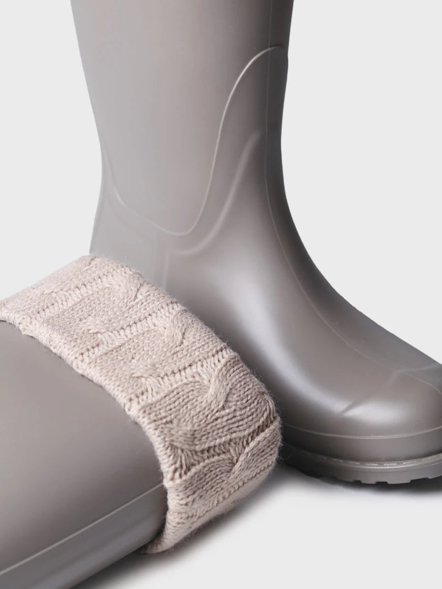 Botines mujer - Bota de agua alta con calcetín de punto para mujer | PUIGMAL  - Toni Pons  