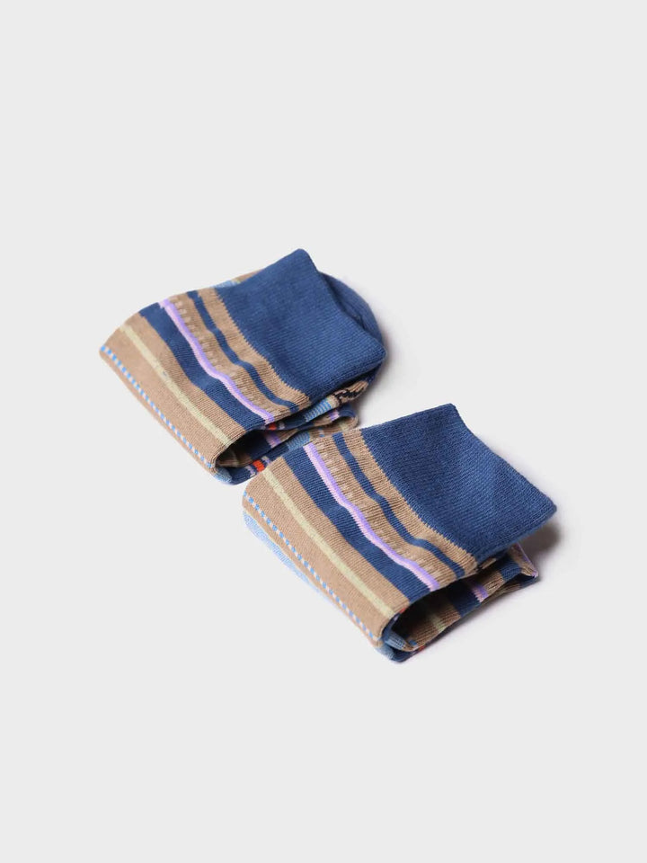 Complementos - Calcetines unisex en algodón a rayas | QUEL-BR  - Toni Pons  