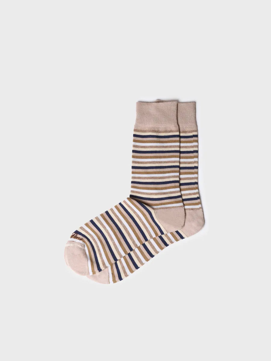 Unisex Cotton Striped Socks