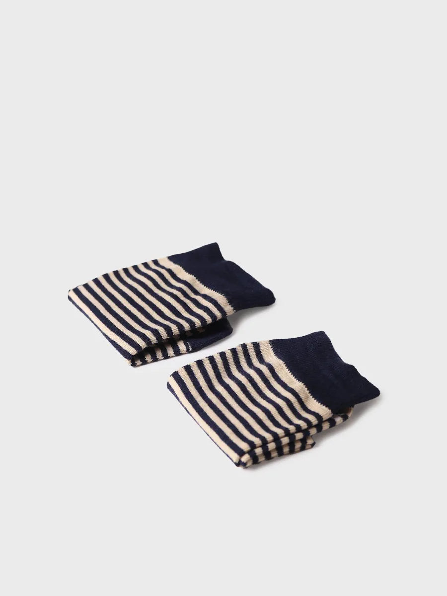 Complementos - Calcetines unisex en algodón a rayas | QUEL-DD  - Toni Pons  