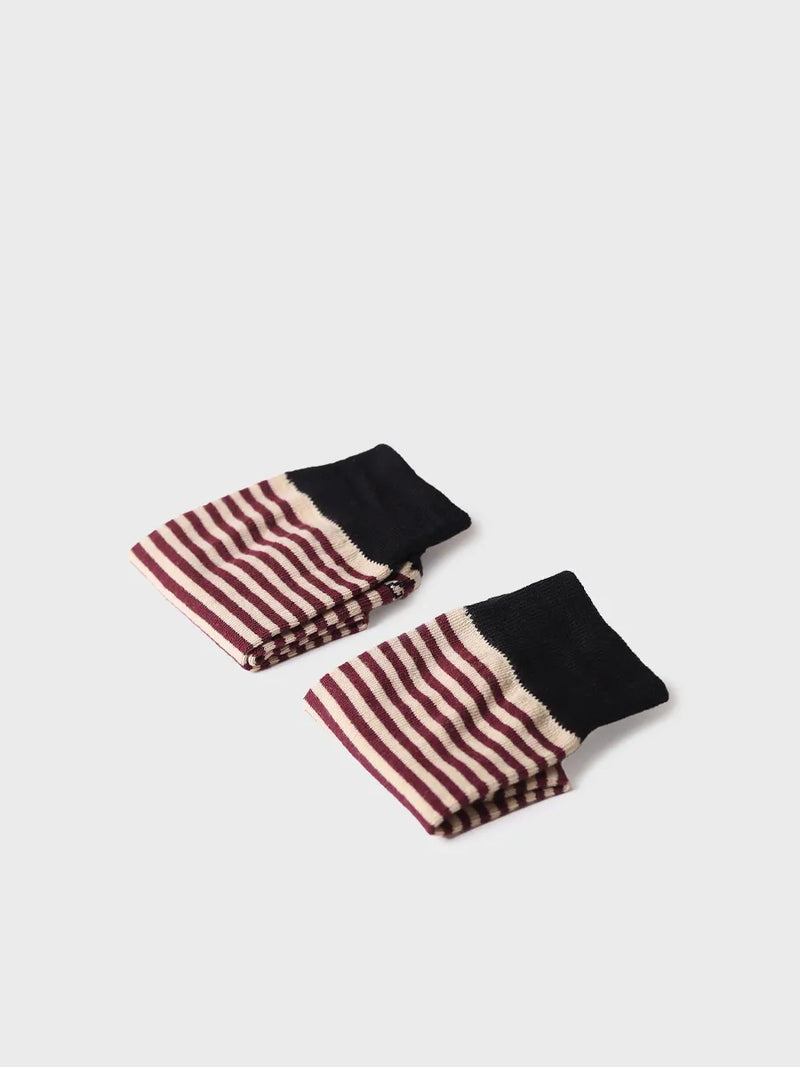 Complementos - Calcetines unisex en algodón a rayas | QUEL-DD  - Toni Pons  