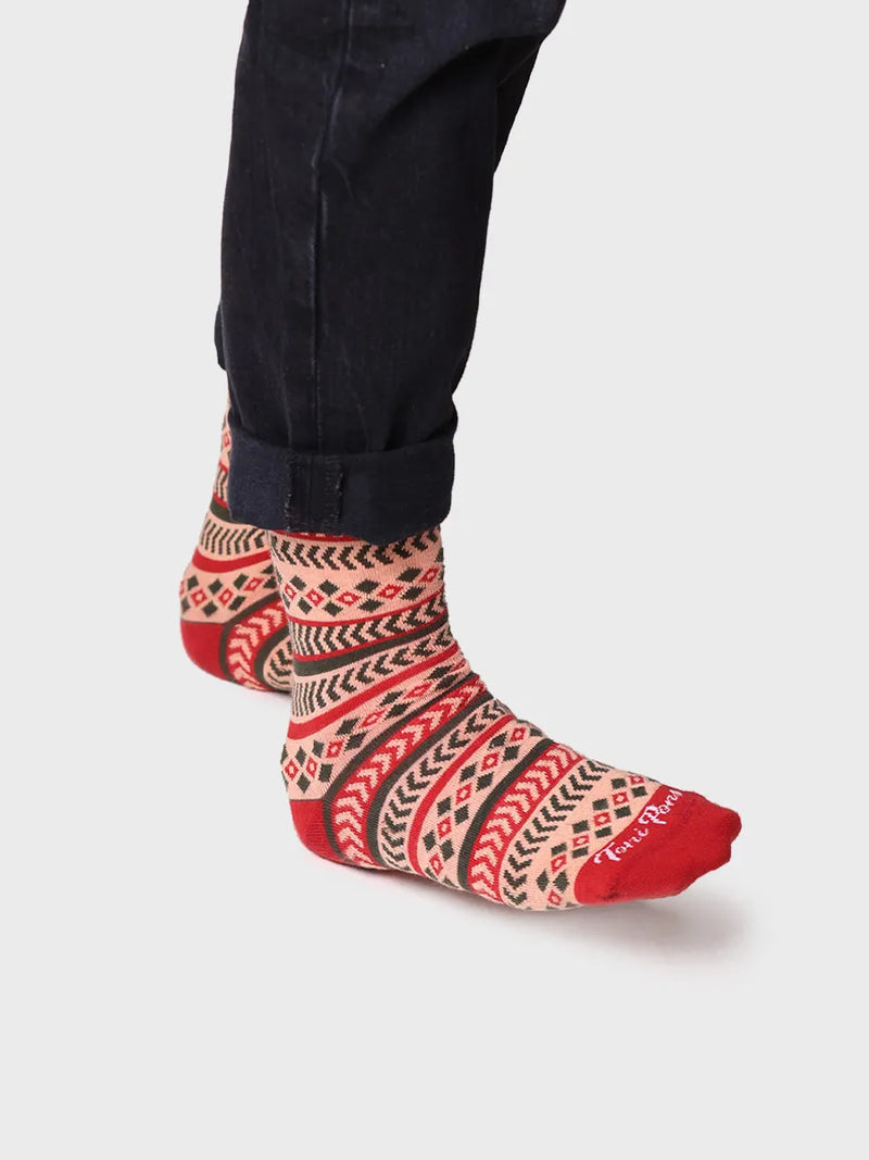 Complementos - Calcetines unisex en algodón a rayas | QUEL-HK  - Toni Pons  