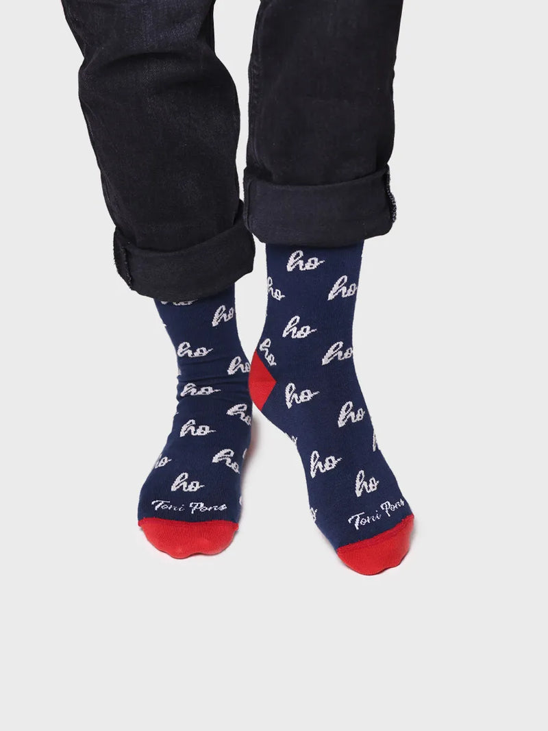 Complementos - Calcetines unisex en algodón con motivos navideños | QUEL-ND  - Toni Pons  